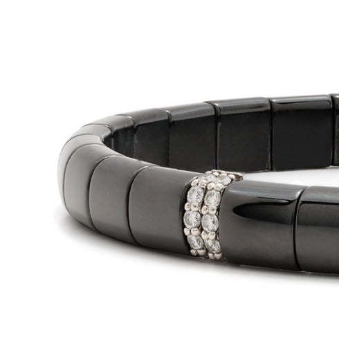 18kt wraparound-style bracelet